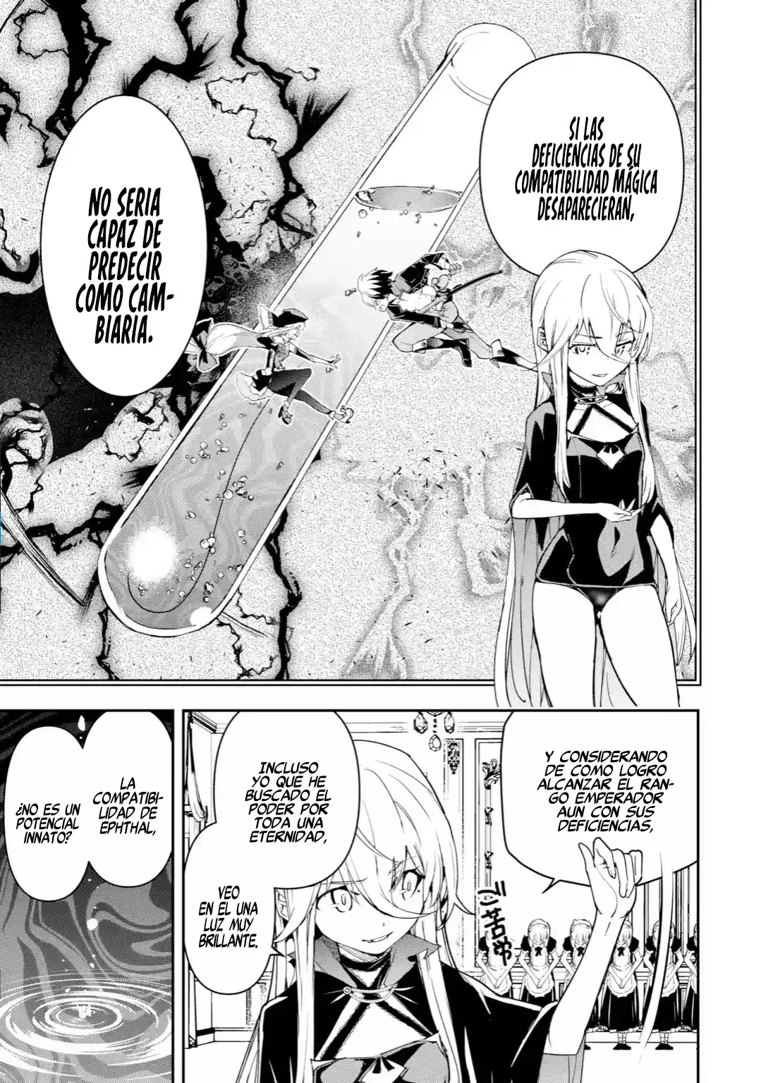 The Unsuccessful Yet Academically Unparalleled Sage ~A Cheating S-Rank Sorcerer's Post-Rebirth Adventurer Log~ Capitulo 19.1: El Significado de la Fuerza página 10