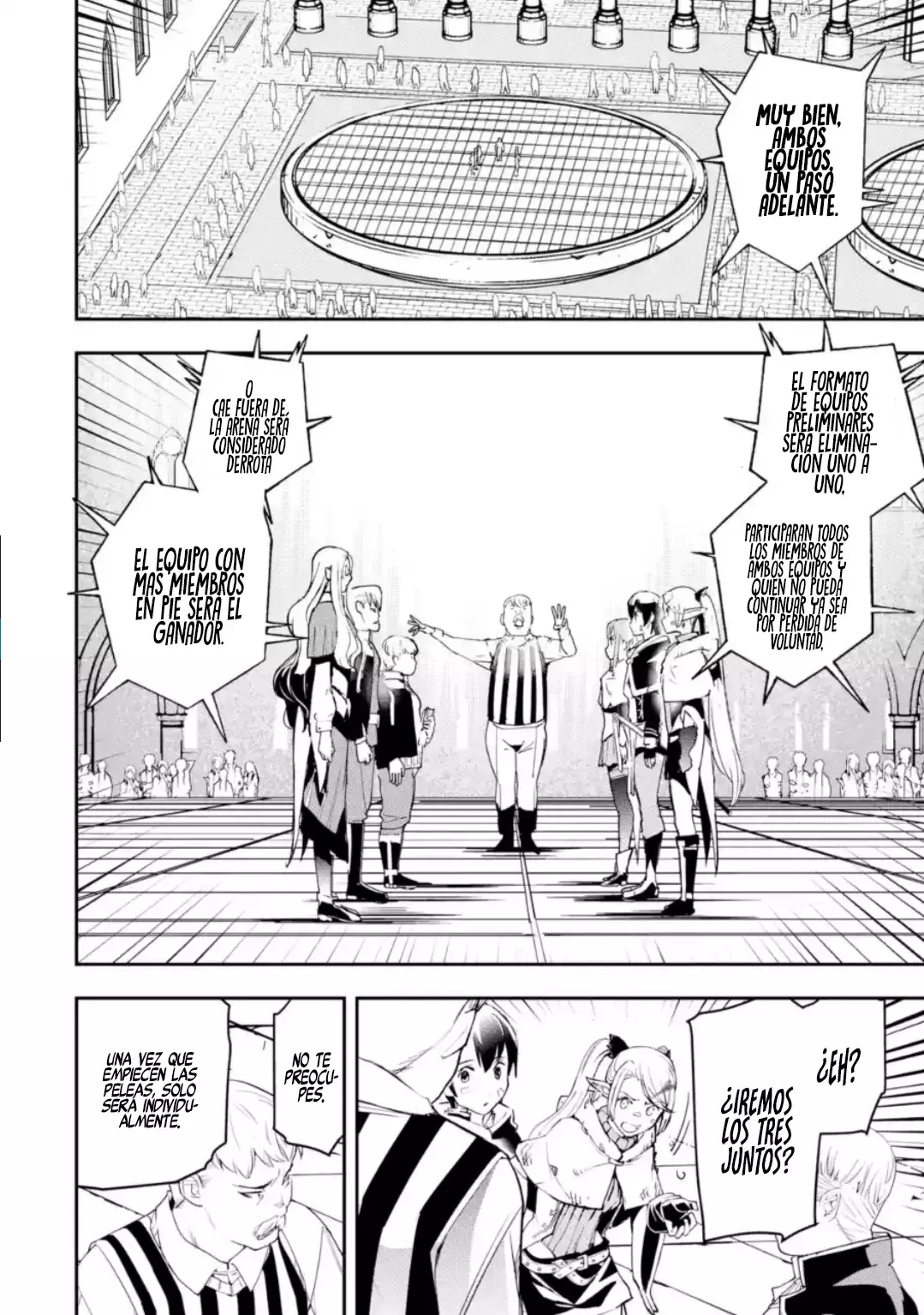 The Unsuccessful Yet Academically Unparalleled Sage ~A Cheating S-Rank Sorcerer's Post-Rebirth Adventurer Log~ Capitulo 19.2: El Significado de la Fuerza (Parte 2) página 16