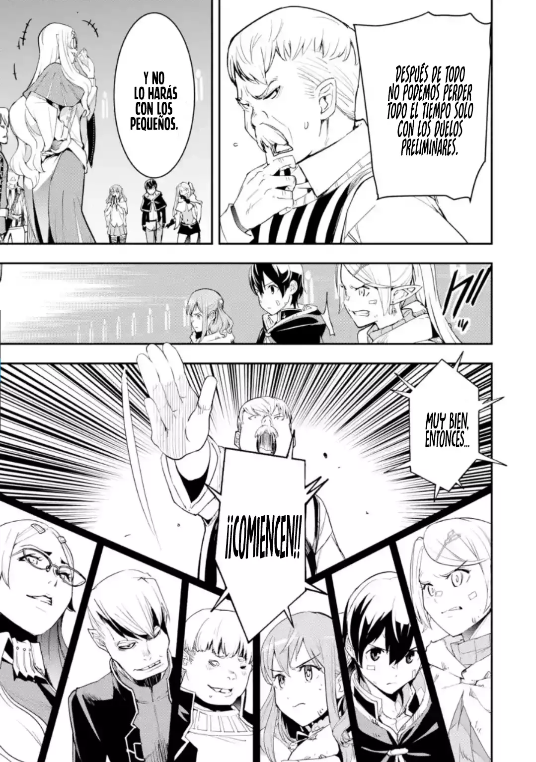 The Unsuccessful Yet Academically Unparalleled Sage ~A Cheating S-Rank Sorcerer's Post-Rebirth Adventurer Log~ Capitulo 19.2: El Significado de la Fuerza (Parte 2) página 17