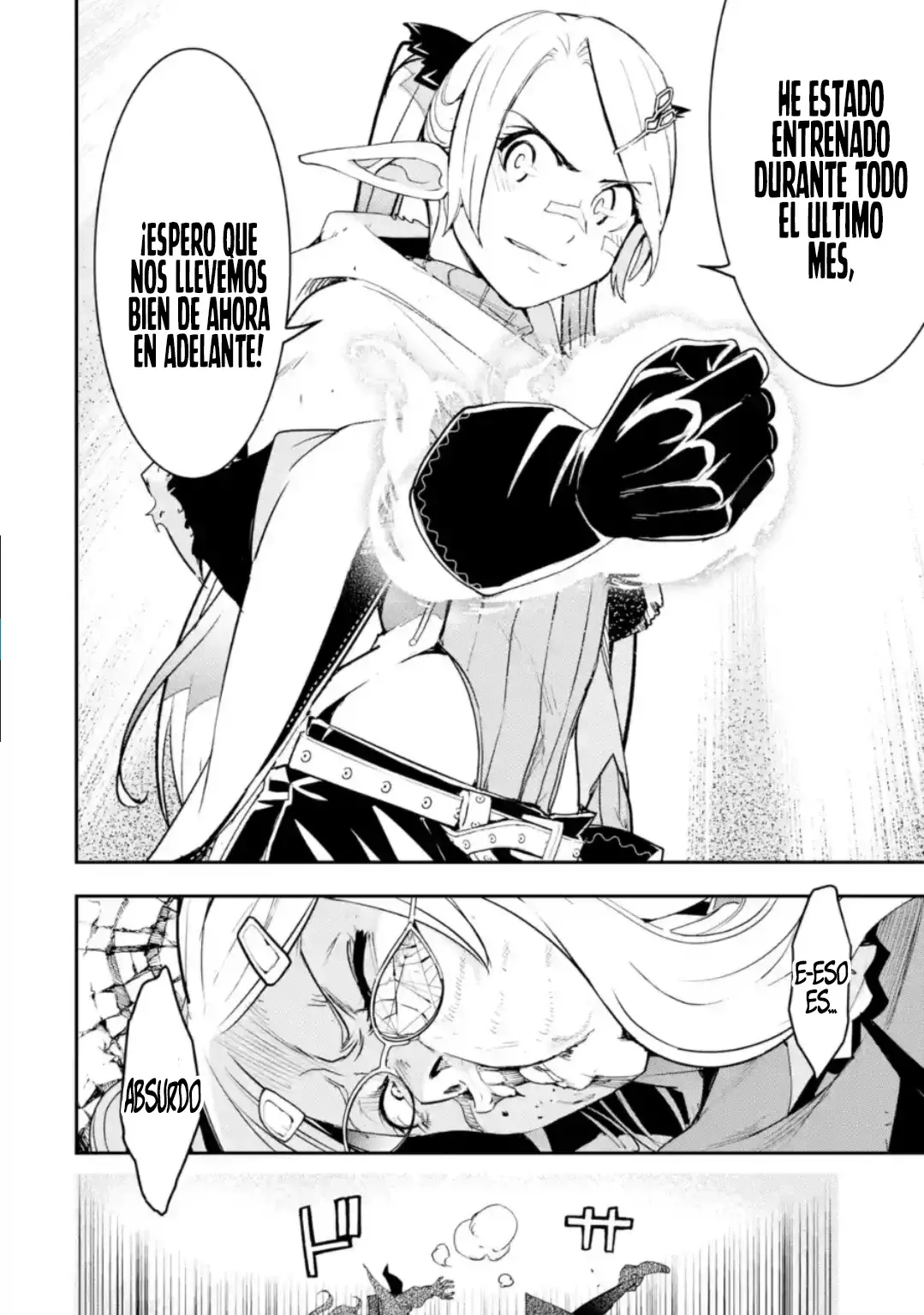 The Unsuccessful Yet Academically Unparalleled Sage ~A Cheating S-Rank Sorcerer's Post-Rebirth Adventurer Log~ Capitulo 19.2: El Significado de la Fuerza (Parte 2) página 33