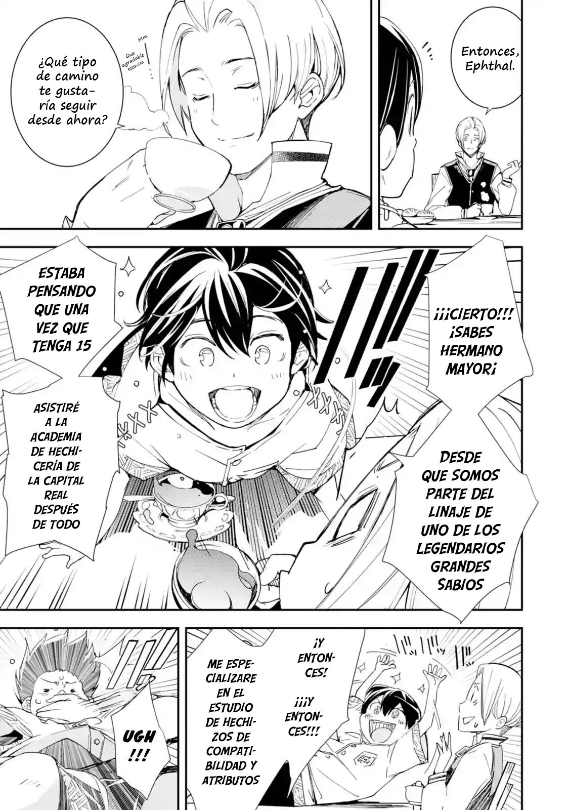 The Unsuccessful Yet Academically Unparalleled Sage ~A Cheating S-Rank Sorcerer's Post-Rebirth Adventurer Log~ Capitulo 2.1 página 11