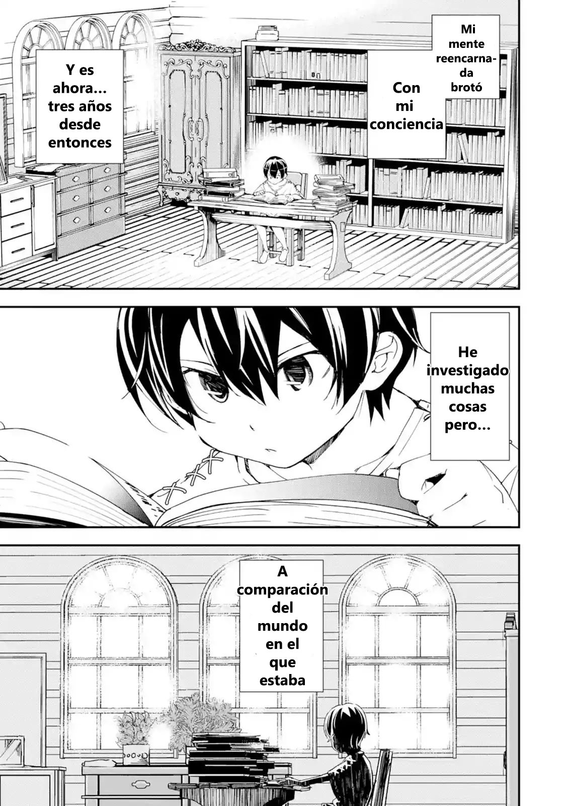 The Unsuccessful Yet Academically Unparalleled Sage ~A Cheating S-Rank Sorcerer's Post-Rebirth Adventurer Log~ Capitulo 2.1 página 2