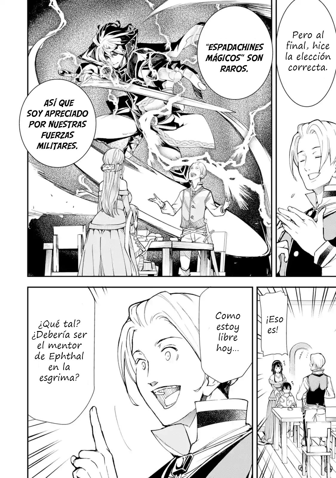 The Unsuccessful Yet Academically Unparalleled Sage ~A Cheating S-Rank Sorcerer's Post-Rebirth Adventurer Log~ Capitulo 2.2 página 4