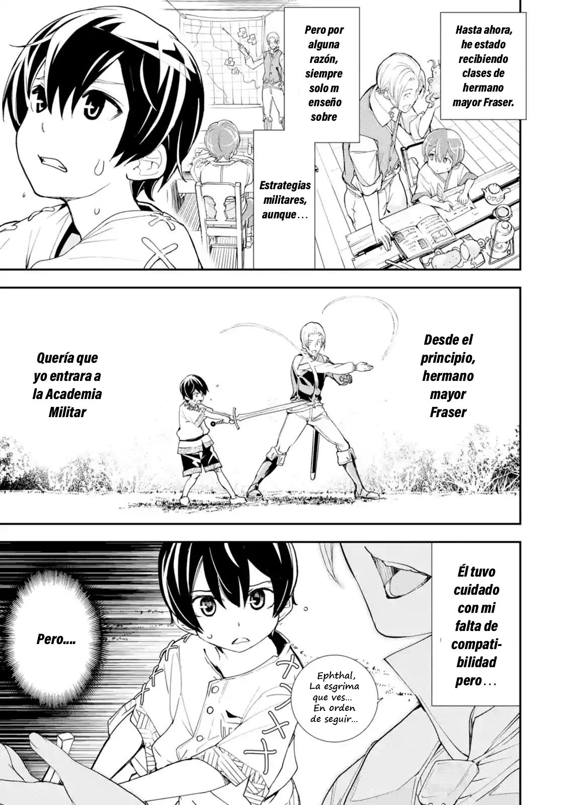 The Unsuccessful Yet Academically Unparalleled Sage ~A Cheating S-Rank Sorcerer's Post-Rebirth Adventurer Log~ Capitulo 2.2 página 7