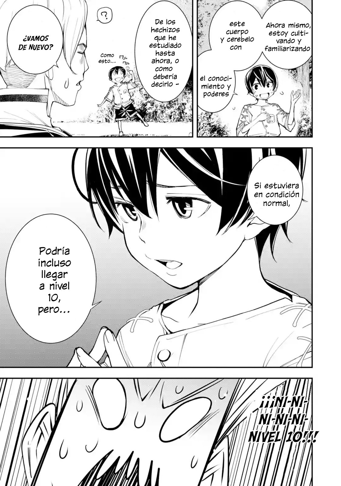 The Unsuccessful Yet Academically Unparalleled Sage ~A Cheating S-Rank Sorcerer's Post-Rebirth Adventurer Log~ Capitulo 2.3 página 10