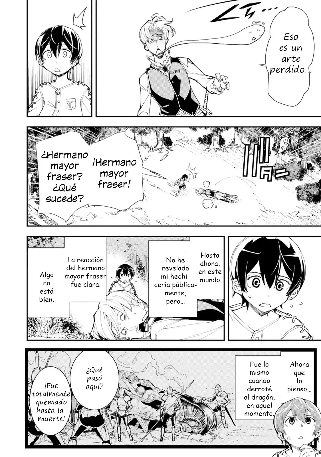 The Unsuccessful Yet Academically Unparalleled Sage ~A Cheating S-Rank Sorcerer's Post-Rebirth Adventurer Log~ Capitulo 2.3 página 11
