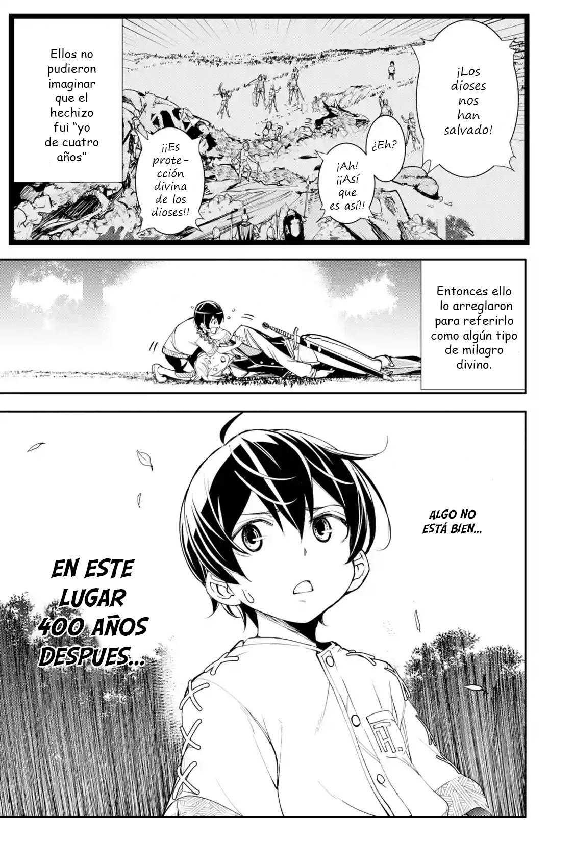 The Unsuccessful Yet Academically Unparalleled Sage ~A Cheating S-Rank Sorcerer's Post-Rebirth Adventurer Log~ Capitulo 2.3 página 12