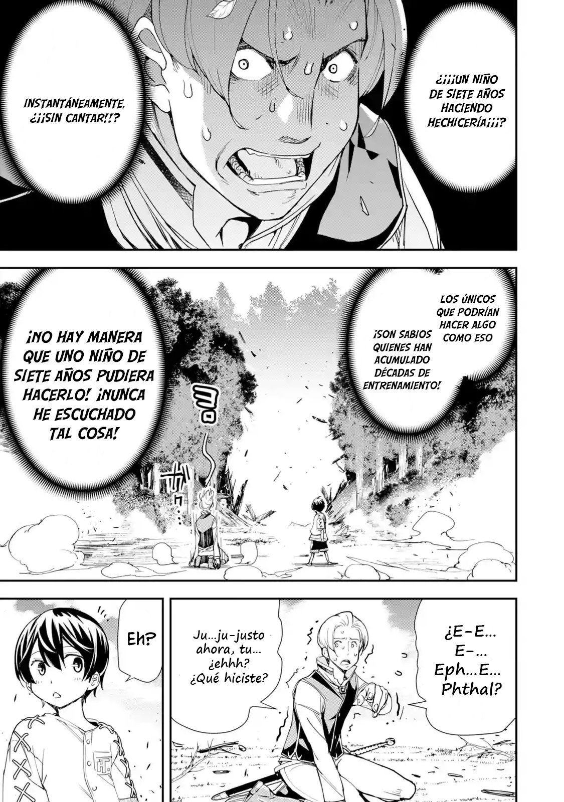 The Unsuccessful Yet Academically Unparalleled Sage ~A Cheating S-Rank Sorcerer's Post-Rebirth Adventurer Log~ Capitulo 2.3 página 8