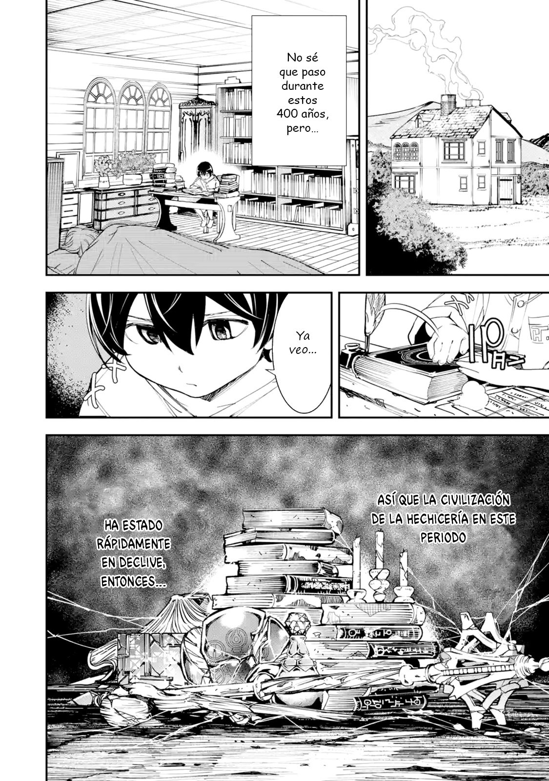 The Unsuccessful Yet Academically Unparalleled Sage ~A Cheating S-Rank Sorcerer's Post-Rebirth Adventurer Log~ Capitulo 2.4 página 2