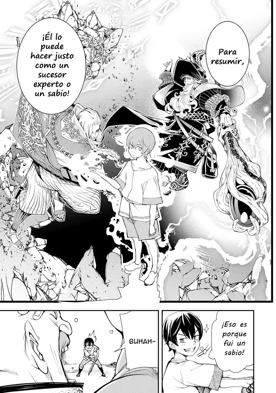 The Unsuccessful Yet Academically Unparalleled Sage ~A Cheating S-Rank Sorcerer's Post-Rebirth Adventurer Log~ Capitulo 2.5 página 9
