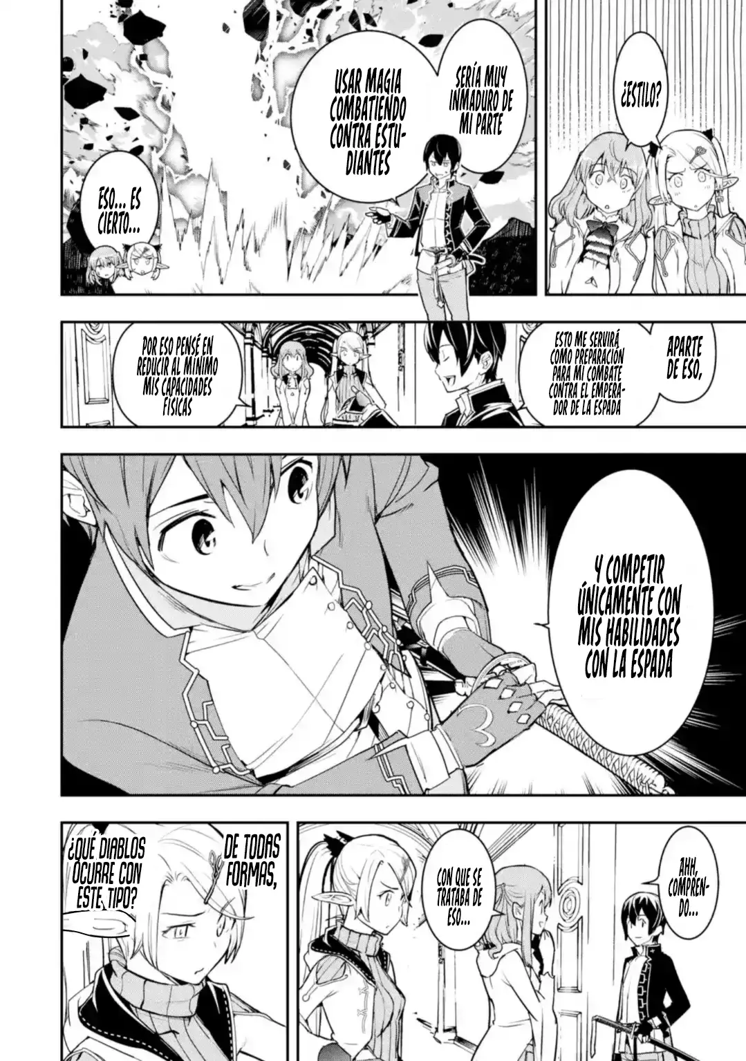 The Unsuccessful Yet Academically Unparalleled Sage ~A Cheating S-Rank Sorcerer's Post-Rebirth Adventurer Log~ Capitulo 20.1: Evento Principal página 23