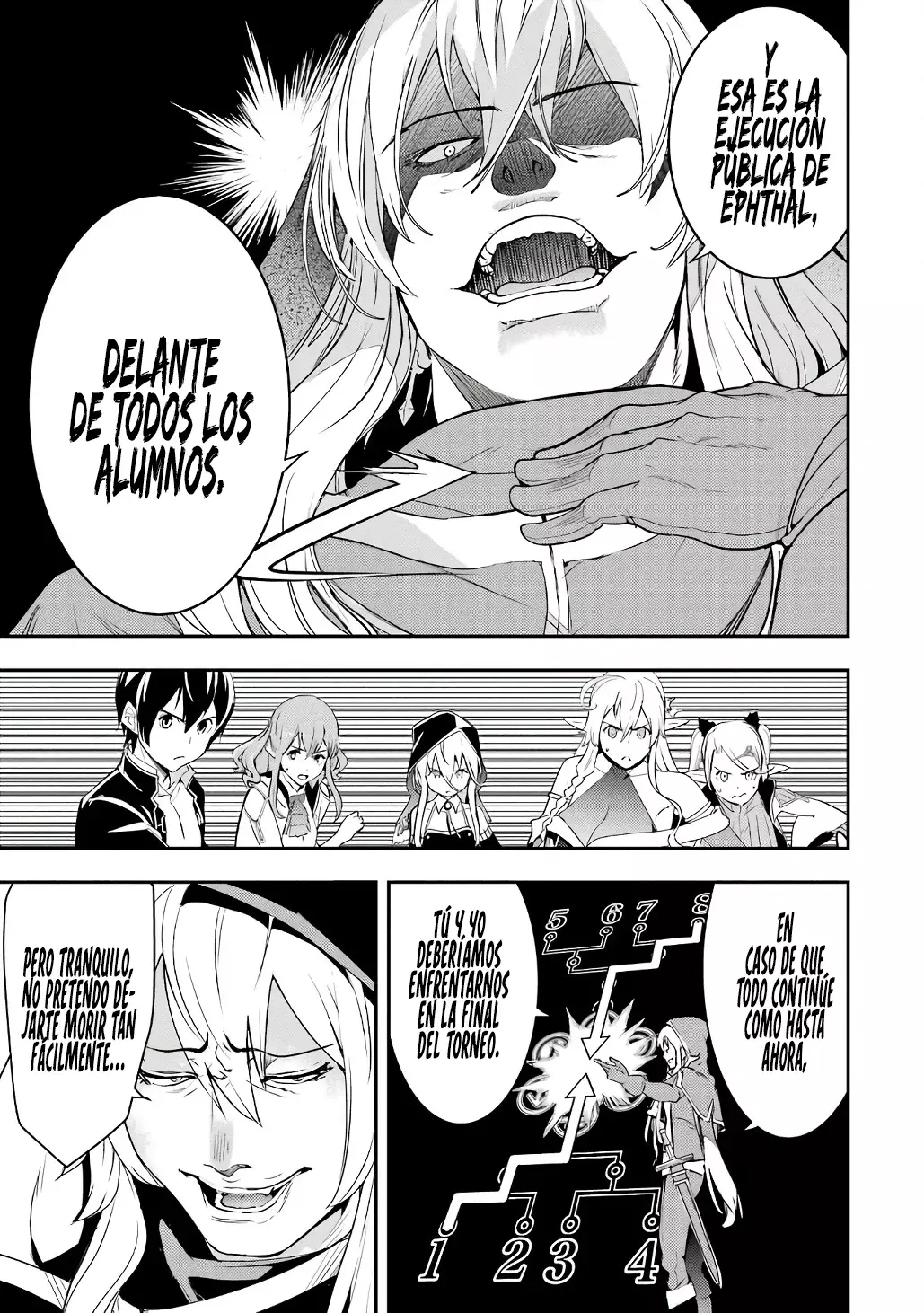 The Unsuccessful Yet Academically Unparalleled Sage ~A Cheating S-Rank Sorcerer's Post-Rebirth Adventurer Log~ Capitulo 21.1: Nivel 10 (Primera Parte) página 11
