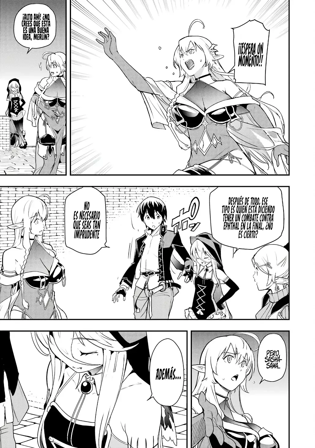 The Unsuccessful Yet Academically Unparalleled Sage ~A Cheating S-Rank Sorcerer's Post-Rebirth Adventurer Log~ Capitulo 21.1: Nivel 10 (Primera Parte) página 13