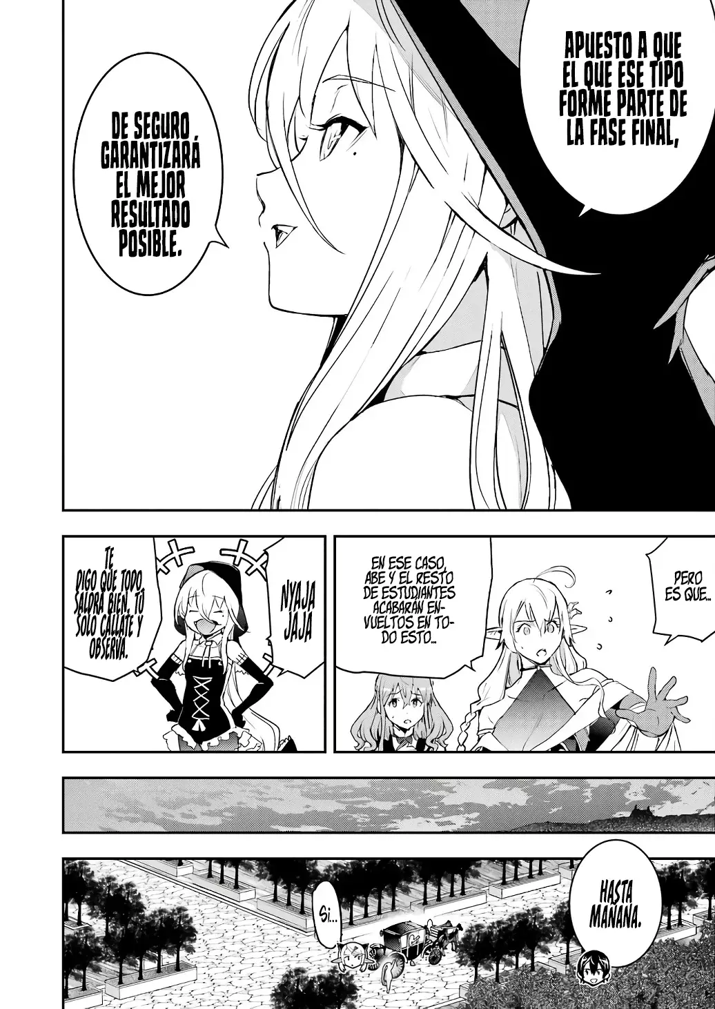 The Unsuccessful Yet Academically Unparalleled Sage ~A Cheating S-Rank Sorcerer's Post-Rebirth Adventurer Log~ Capitulo 21.1: Nivel 10 (Primera Parte) página 14