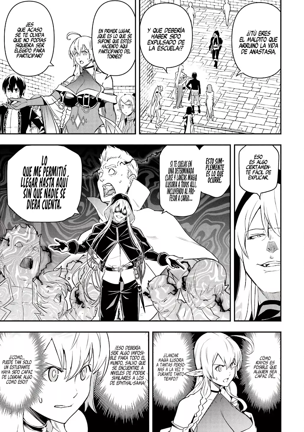The Unsuccessful Yet Academically Unparalleled Sage ~A Cheating S-Rank Sorcerer's Post-Rebirth Adventurer Log~ Capitulo 21.1: Nivel 10 (Primera Parte) página 7