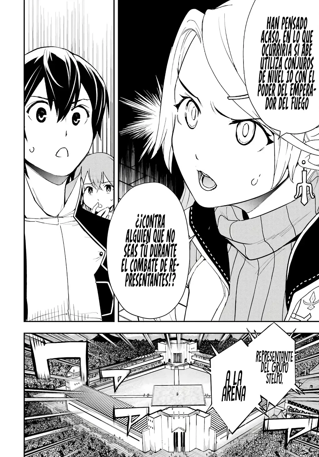 The Unsuccessful Yet Academically Unparalleled Sage ~A Cheating S-Rank Sorcerer's Post-Rebirth Adventurer Log~ Capitulo 21.2: Nivel 10 (Segunda Parte) página 13