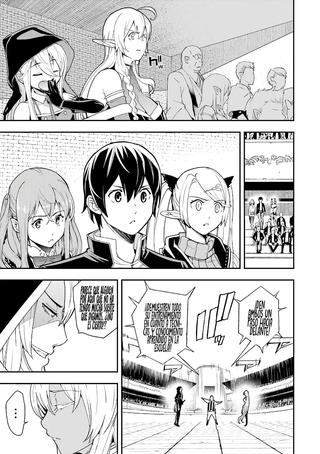 The Unsuccessful Yet Academically Unparalleled Sage ~A Cheating S-Rank Sorcerer's Post-Rebirth Adventurer Log~ Capitulo 21.2: Nivel 10 (Segunda Parte) página 16