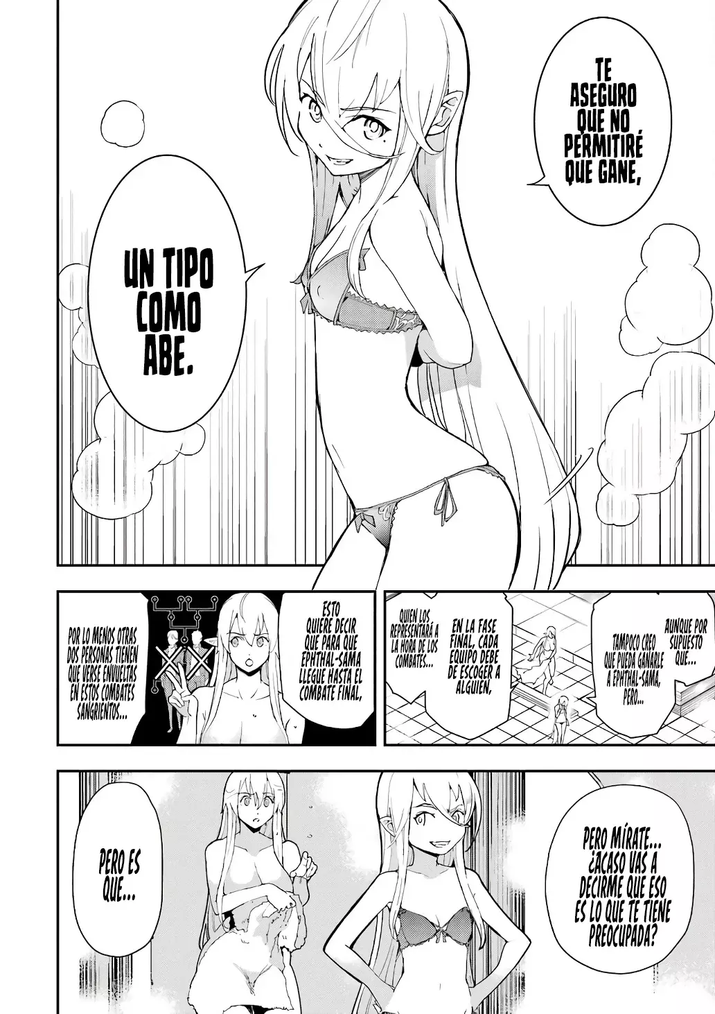 The Unsuccessful Yet Academically Unparalleled Sage ~A Cheating S-Rank Sorcerer's Post-Rebirth Adventurer Log~ Capitulo 21.2: Nivel 10 (Segunda Parte) página 7