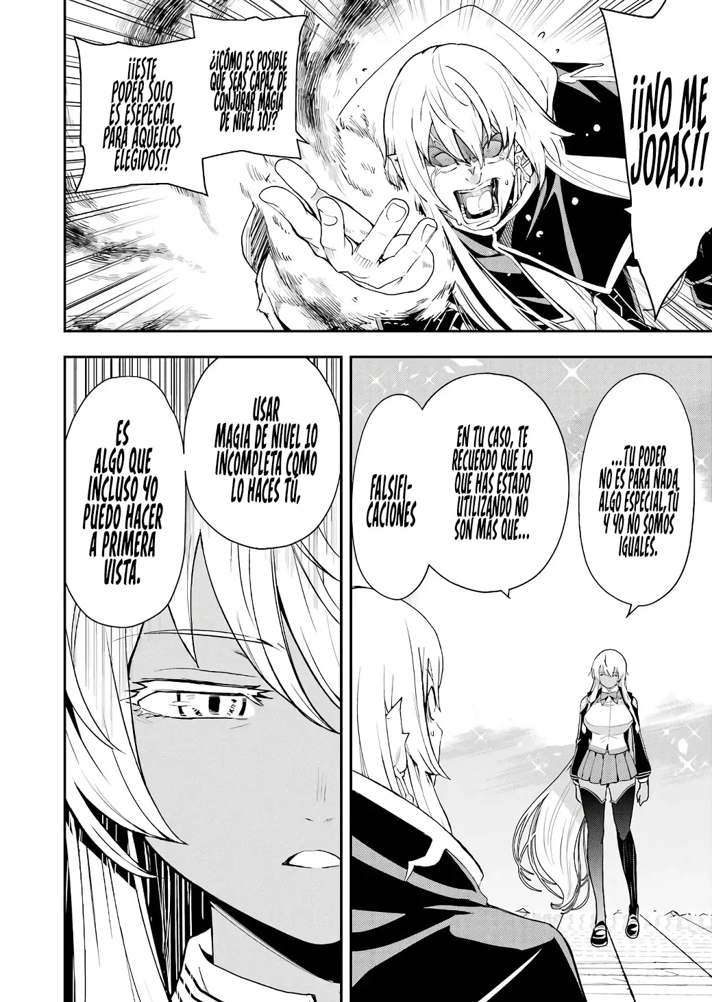 The Unsuccessful Yet Academically Unparalleled Sage ~A Cheating S-Rank Sorcerer's Post-Rebirth Adventurer Log~ Capitulo 21.3: Nivel 10 (Tercera Parte) página 14