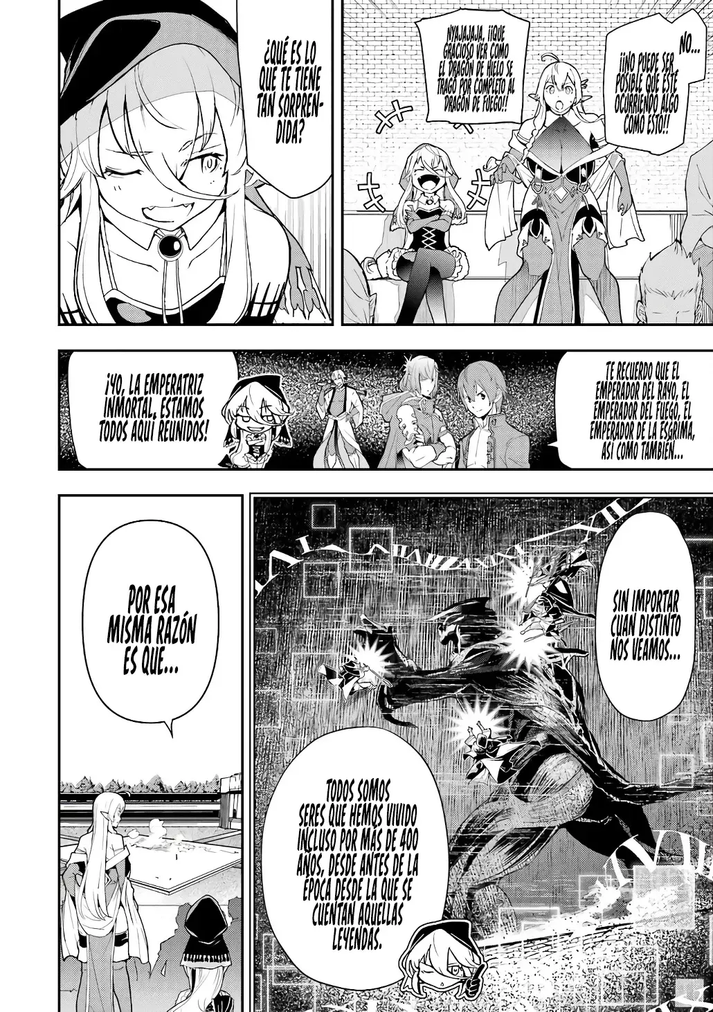 The Unsuccessful Yet Academically Unparalleled Sage ~A Cheating S-Rank Sorcerer's Post-Rebirth Adventurer Log~ Capitulo 21.3: Nivel 10 (Tercera Parte) página 20