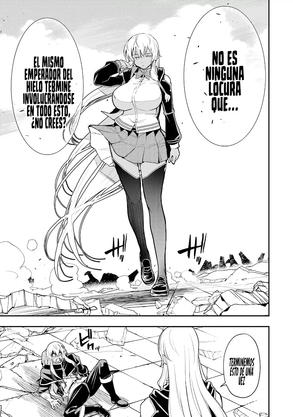 The Unsuccessful Yet Academically Unparalleled Sage ~A Cheating S-Rank Sorcerer's Post-Rebirth Adventurer Log~ Capitulo 21.3: Nivel 10 (Tercera Parte) página 21