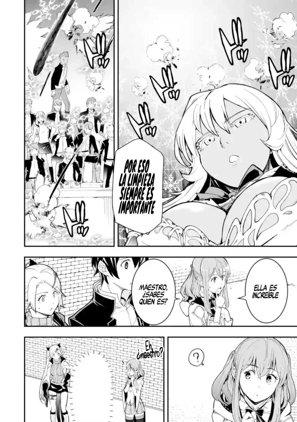 The Unsuccessful Yet Academically Unparalleled Sage ~A Cheating S-Rank Sorcerer's Post-Rebirth Adventurer Log~ Capitulo 22.2: Nivel 0 (Segunda Parte) página 18