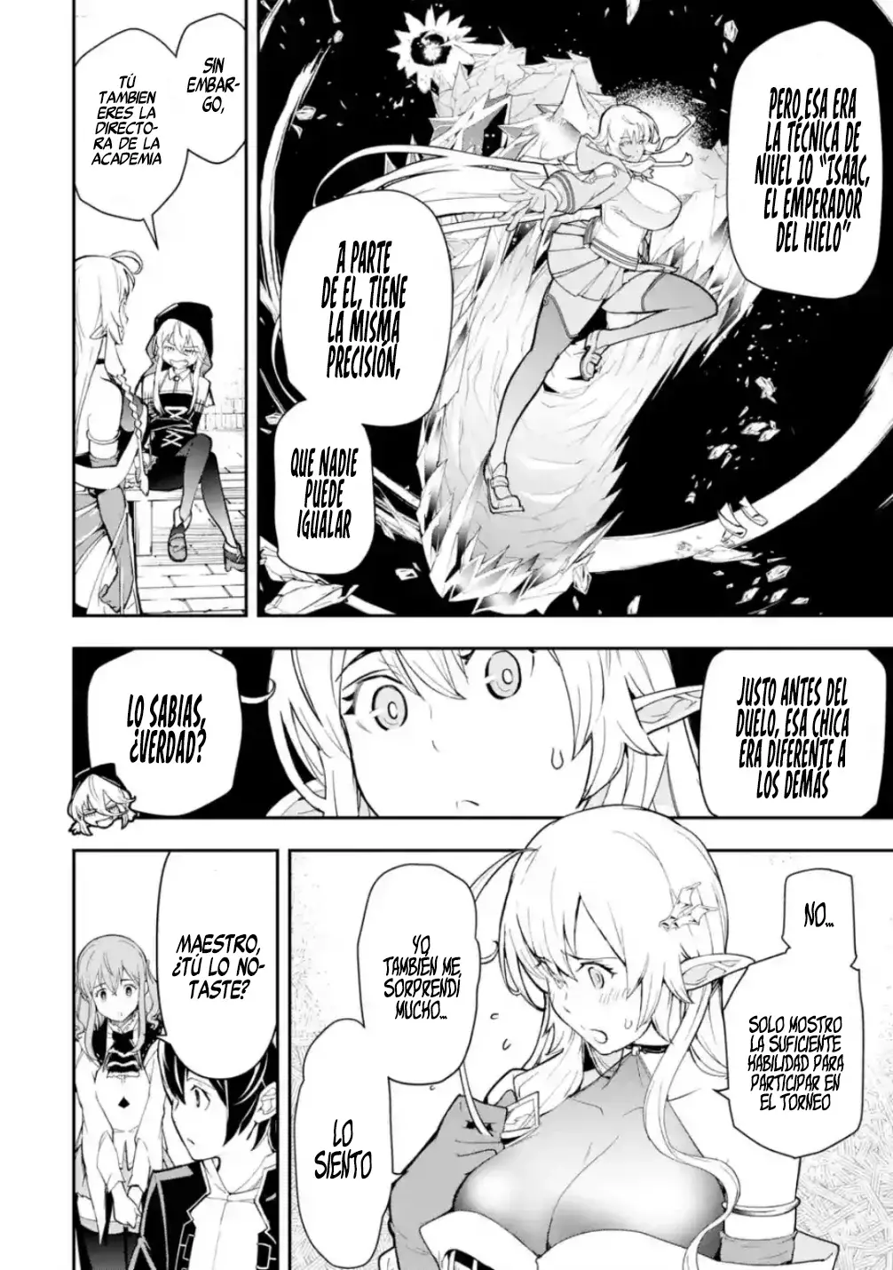 The Unsuccessful Yet Academically Unparalleled Sage ~A Cheating S-Rank Sorcerer's Post-Rebirth Adventurer Log~ Capitulo 22.2: Nivel 0 (Segunda Parte) página 22