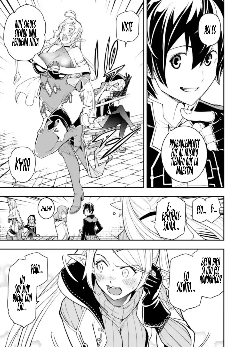 The Unsuccessful Yet Academically Unparalleled Sage ~A Cheating S-Rank Sorcerer's Post-Rebirth Adventurer Log~ Capitulo 22.2: Nivel 0 (Segunda Parte) página 23