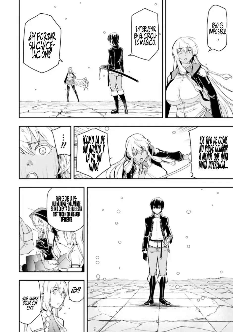 The Unsuccessful Yet Academically Unparalleled Sage ~A Cheating S-Rank Sorcerer's Post-Rebirth Adventurer Log~ Capitulo 23.2: La Tribu de Hielo (Segunda Parte) página 17