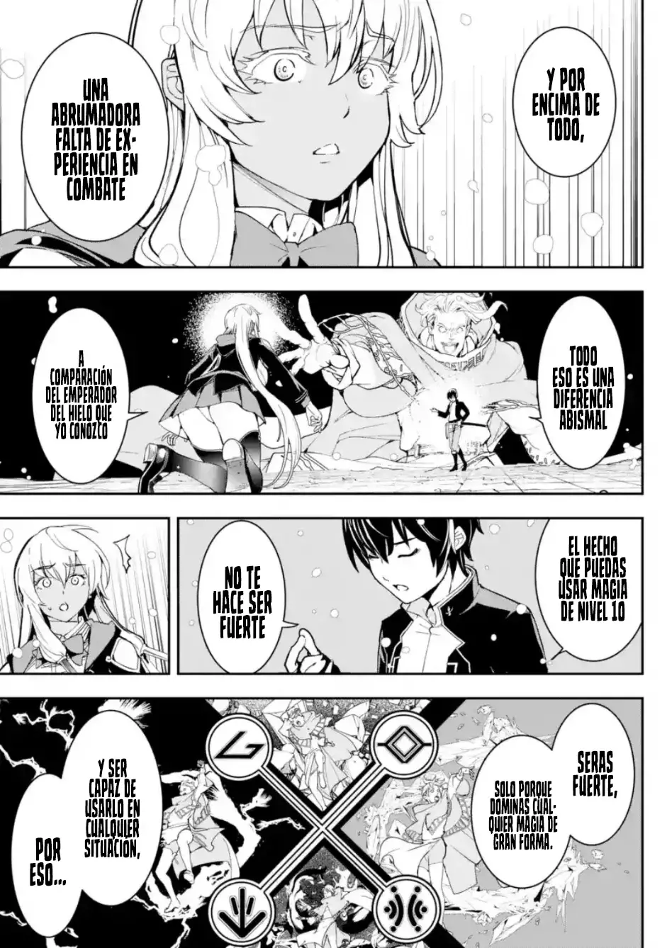 The Unsuccessful Yet Academically Unparalleled Sage ~A Cheating S-Rank Sorcerer's Post-Rebirth Adventurer Log~ Capitulo 23.2: La Tribu de Hielo (Segunda Parte) página 20