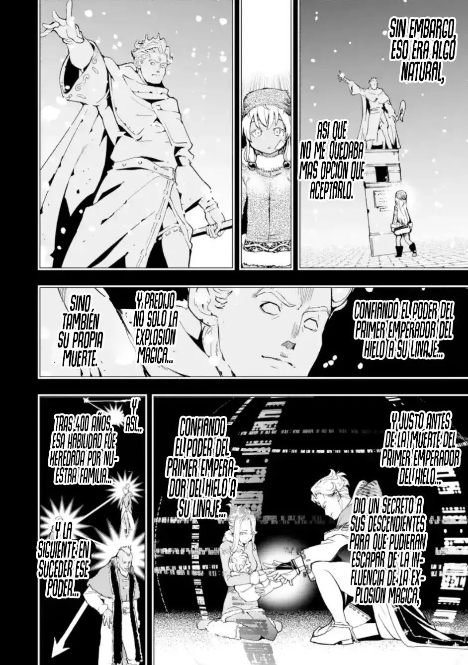 The Unsuccessful Yet Academically Unparalleled Sage ~A Cheating S-Rank Sorcerer's Post-Rebirth Adventurer Log~ Capitulo 23.2: La Tribu de Hielo (Segunda Parte) página 25