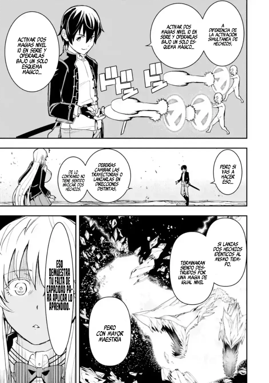 The Unsuccessful Yet Academically Unparalleled Sage ~A Cheating S-Rank Sorcerer's Post-Rebirth Adventurer Log~ Capitulo 23.2: La Tribu de Hielo (Segunda Parte) página 38