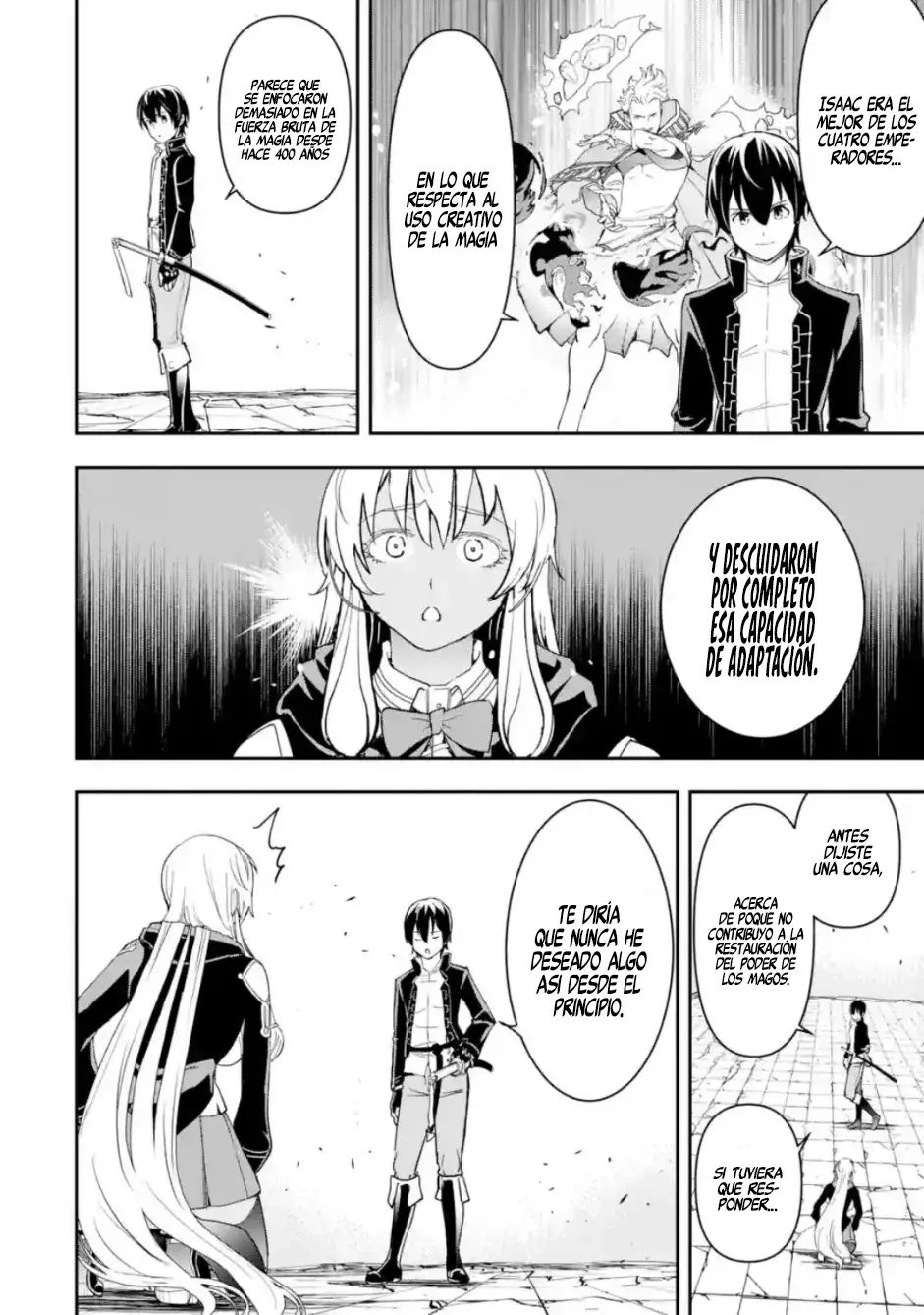 The Unsuccessful Yet Academically Unparalleled Sage ~A Cheating S-Rank Sorcerer's Post-Rebirth Adventurer Log~ Capitulo 23.2: La Tribu de Hielo (Segunda Parte) página 39
