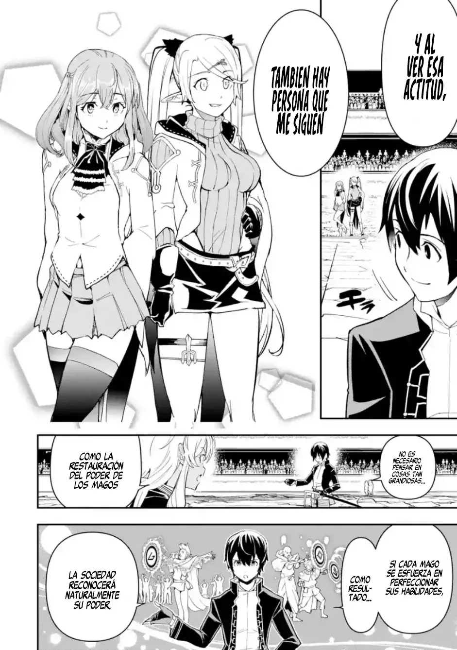 The Unsuccessful Yet Academically Unparalleled Sage ~A Cheating S-Rank Sorcerer's Post-Rebirth Adventurer Log~ Capitulo 23.2: La Tribu de Hielo (Segunda Parte) página 41