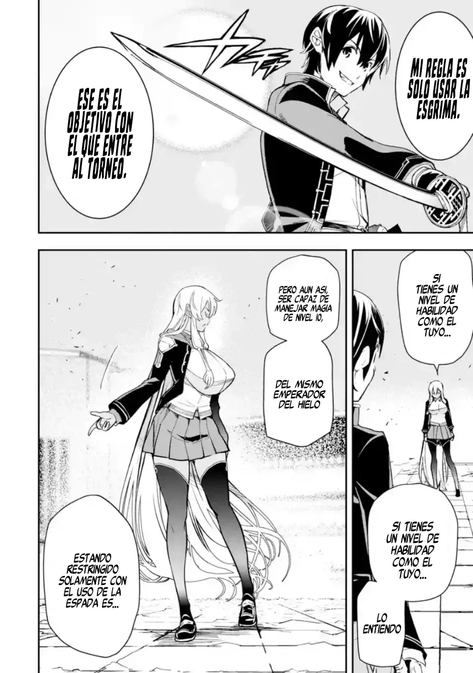 The Unsuccessful Yet Academically Unparalleled Sage ~A Cheating S-Rank Sorcerer's Post-Rebirth Adventurer Log~ Capitulo 23.2: La Tribu de Hielo (Segunda Parte) página 8