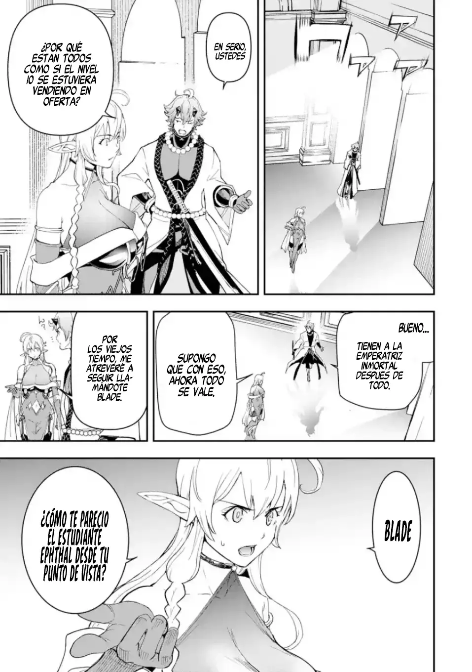 The Unsuccessful Yet Academically Unparalleled Sage ~A Cheating S-Rank Sorcerer's Post-Rebirth Adventurer Log~ Capitulo 24.1: Emperador de la Espada página 14