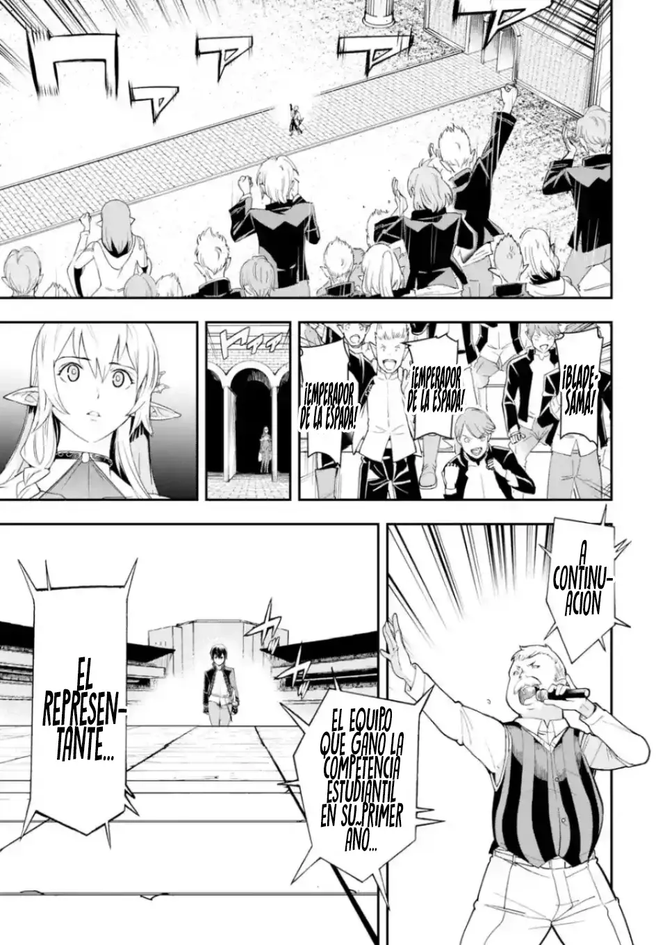 The Unsuccessful Yet Academically Unparalleled Sage ~A Cheating S-Rank Sorcerer's Post-Rebirth Adventurer Log~ Capitulo 24.1: Emperador de la Espada página 22