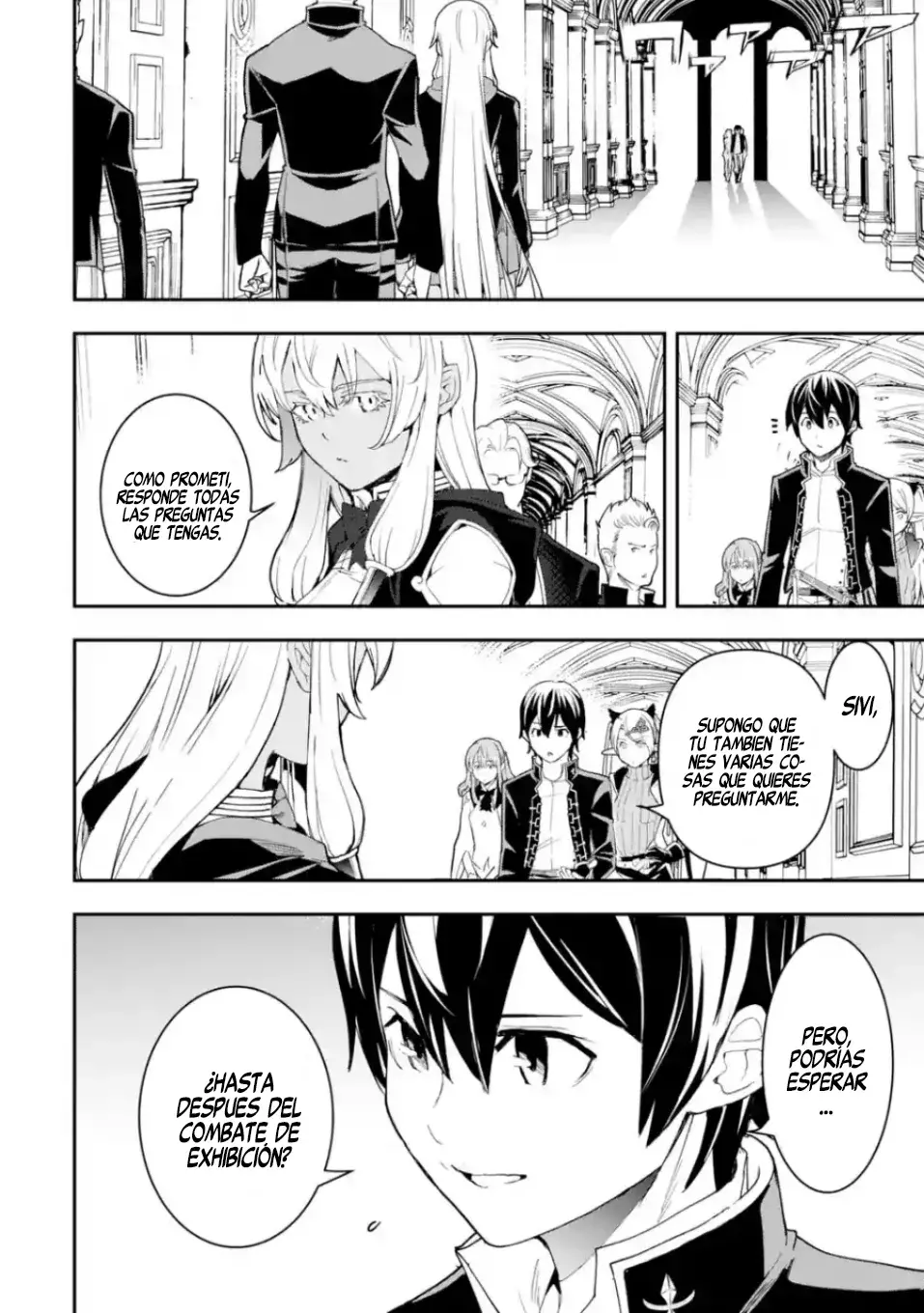 The Unsuccessful Yet Academically Unparalleled Sage ~A Cheating S-Rank Sorcerer's Post-Rebirth Adventurer Log~ Capitulo 24.1: Emperador de la Espada página 5