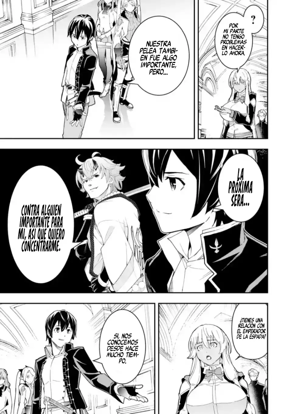 The Unsuccessful Yet Academically Unparalleled Sage ~A Cheating S-Rank Sorcerer's Post-Rebirth Adventurer Log~ Capitulo 24.1: Emperador de la Espada página 6
