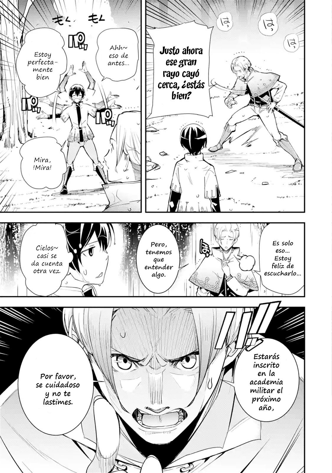 The Unsuccessful Yet Academically Unparalleled Sage ~A Cheating S-Rank Sorcerer's Post-Rebirth Adventurer Log~ Capitulo 3.1 página 6