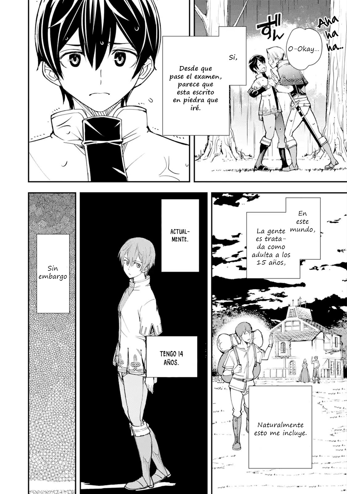 The Unsuccessful Yet Academically Unparalleled Sage ~A Cheating S-Rank Sorcerer's Post-Rebirth Adventurer Log~ Capitulo 3.1 página 7