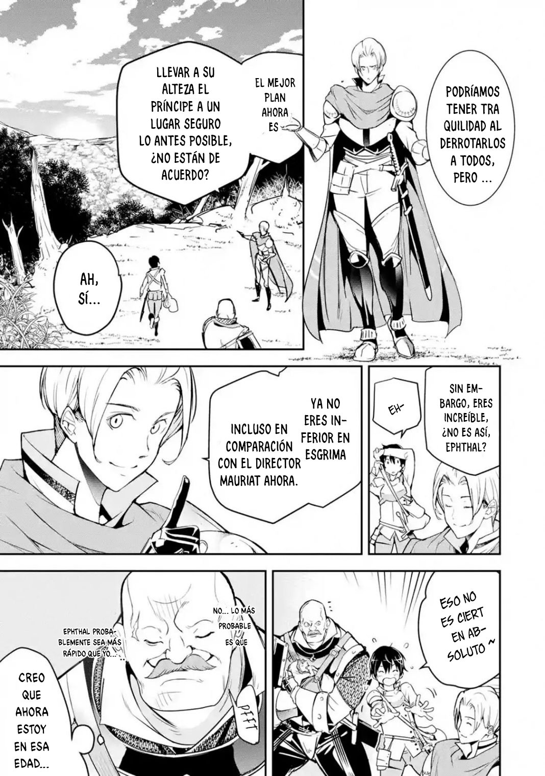 The Unsuccessful Yet Academically Unparalleled Sage ~A Cheating S-Rank Sorcerer's Post-Rebirth Adventurer Log~ Capitulo 4.1 página 22