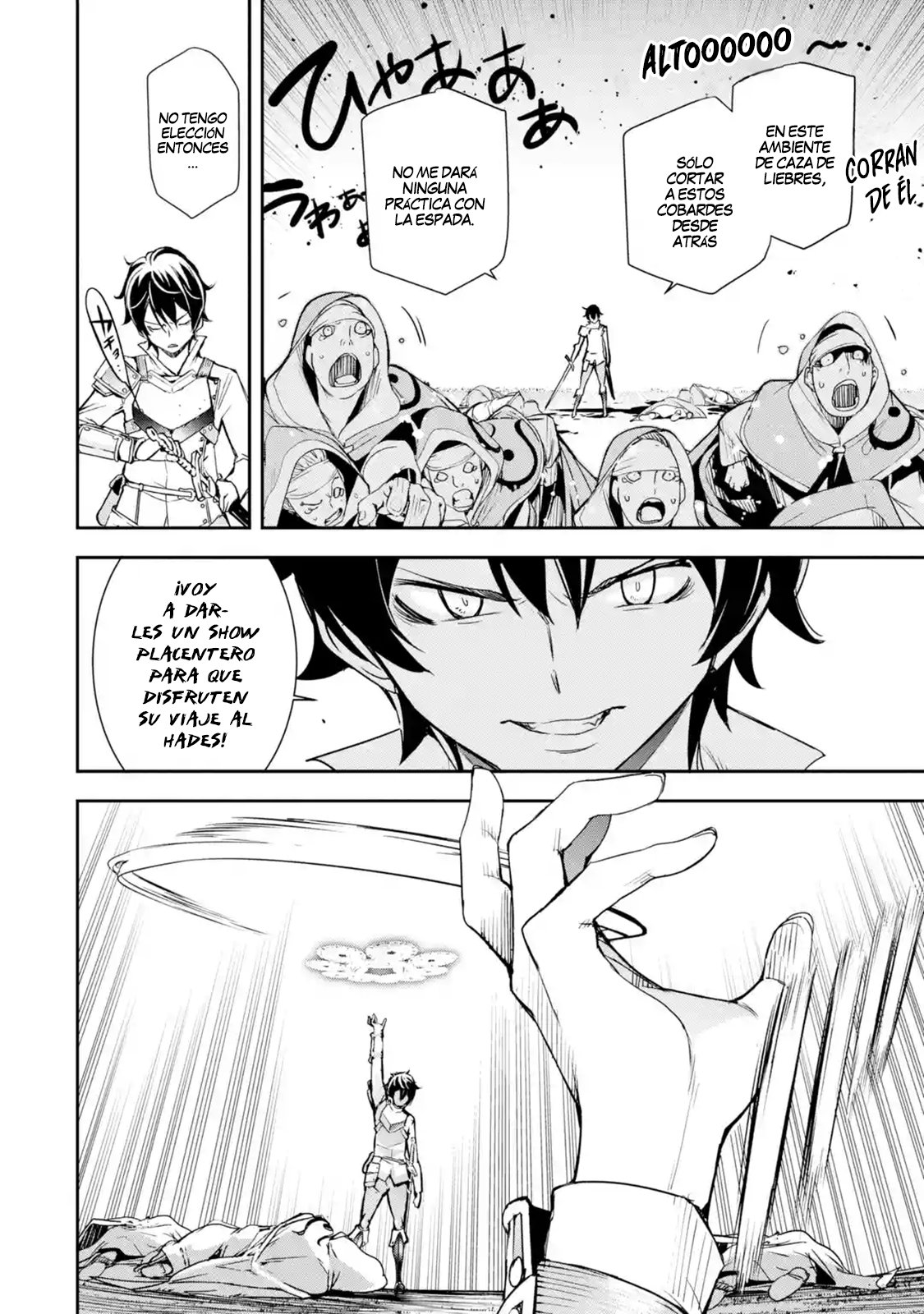 The Unsuccessful Yet Academically Unparalleled Sage ~A Cheating S-Rank Sorcerer's Post-Rebirth Adventurer Log~ Capitulo 4.2: Masacre página 22