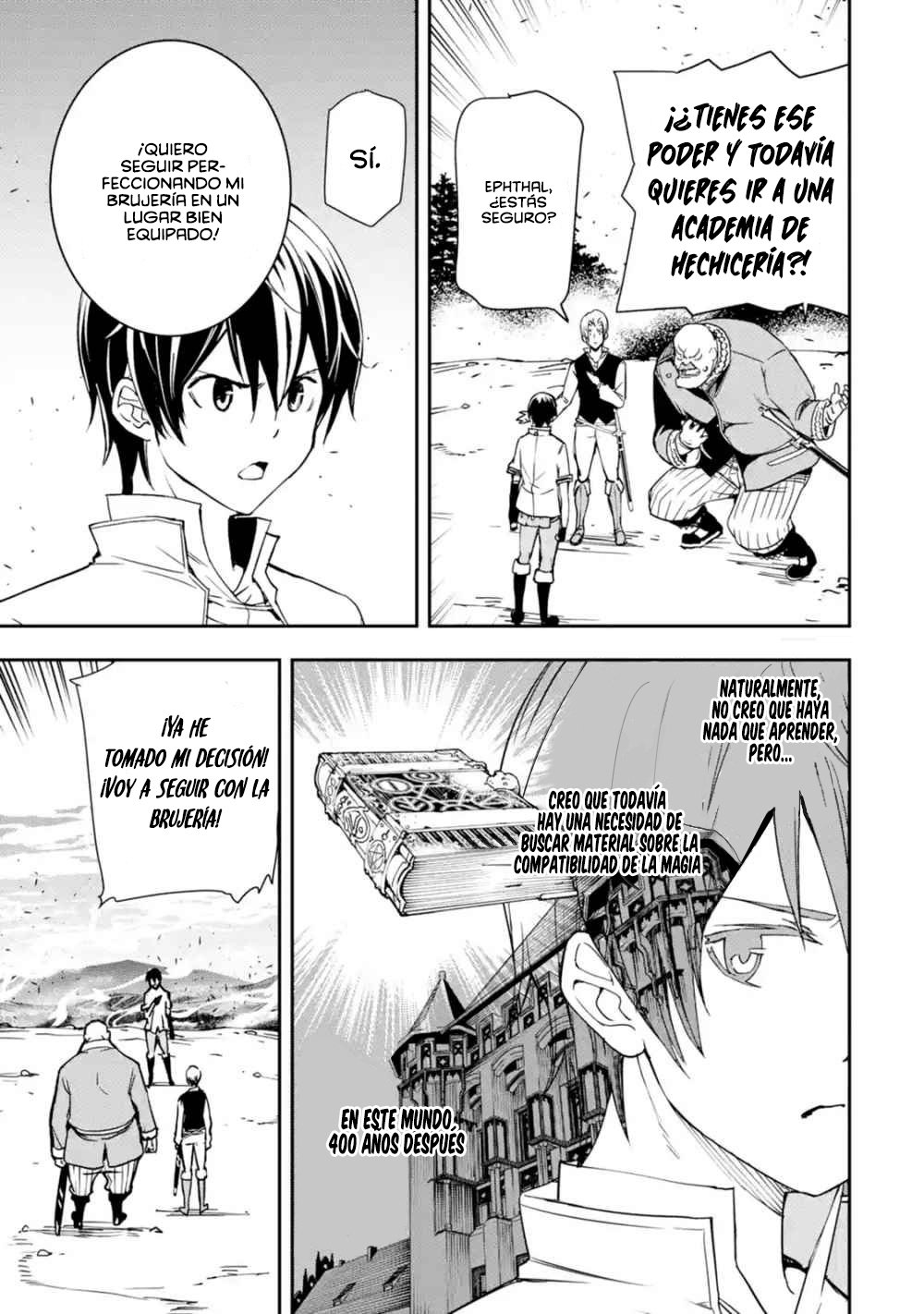 The Unsuccessful Yet Academically Unparalleled Sage ~A Cheating S-Rank Sorcerer's Post-Rebirth Adventurer Log~ Capitulo 5.2 página 7
