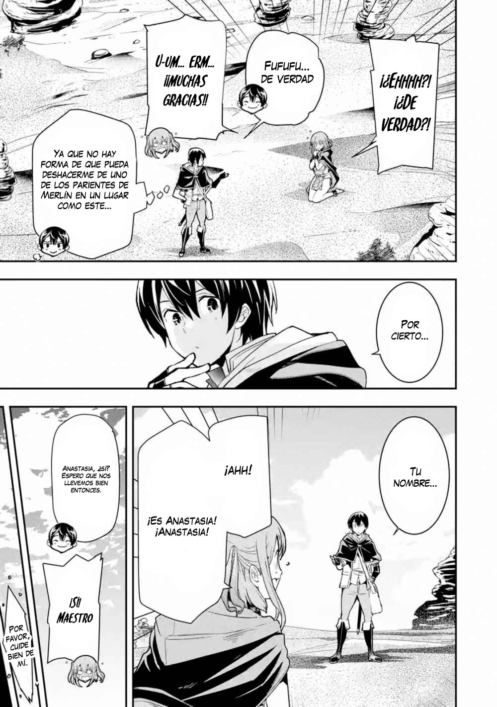 The Unsuccessful Yet Academically Unparalleled Sage ~A Cheating S-Rank Sorcerer's Post-Rebirth Adventurer Log~ Capitulo 6.1 página 18