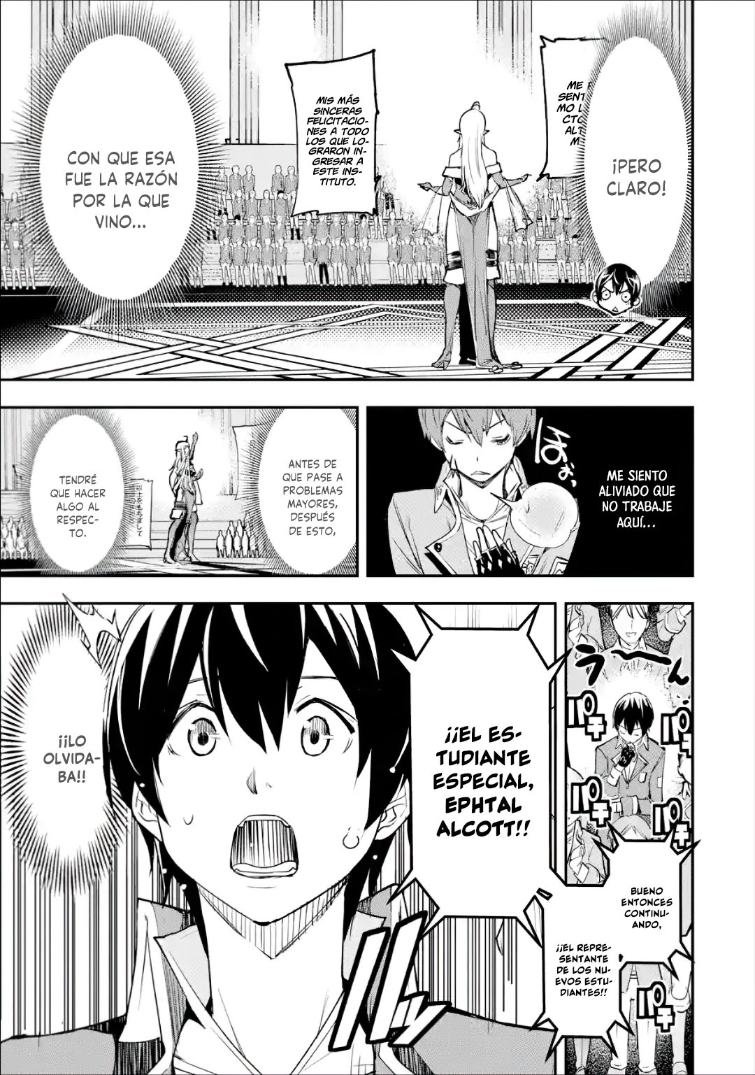 The Unsuccessful Yet Academically Unparalleled Sage ~A Cheating S-Rank Sorcerer's Post-Rebirth Adventurer Log~ Capitulo 8.1: El discípulo más fuerte (1) página 10