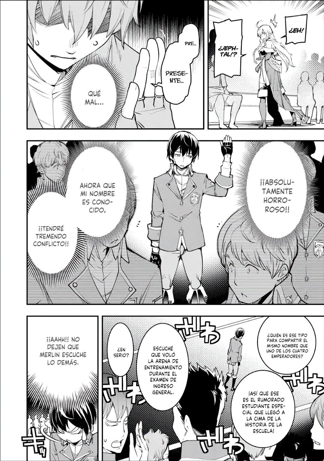 The Unsuccessful Yet Academically Unparalleled Sage ~A Cheating S-Rank Sorcerer's Post-Rebirth Adventurer Log~ Capitulo 8.1: El discípulo más fuerte (1) página 11