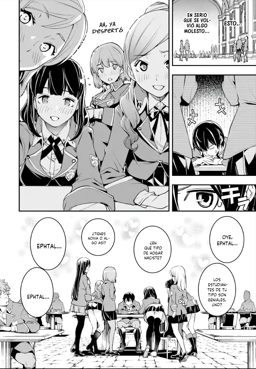 The Unsuccessful Yet Academically Unparalleled Sage ~A Cheating S-Rank Sorcerer's Post-Rebirth Adventurer Log~ Capitulo 8.1: El discípulo más fuerte (1) página 13