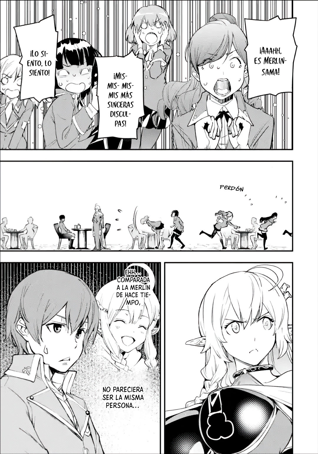 The Unsuccessful Yet Academically Unparalleled Sage ~A Cheating S-Rank Sorcerer's Post-Rebirth Adventurer Log~ Capitulo 8.1: El discípulo más fuerte (1) página 16