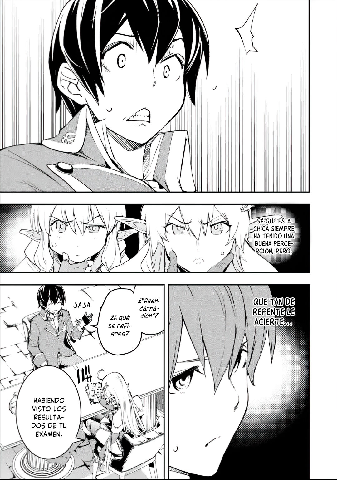 The Unsuccessful Yet Academically Unparalleled Sage ~A Cheating S-Rank Sorcerer's Post-Rebirth Adventurer Log~ Capitulo 8.1: El discípulo más fuerte (1) página 18